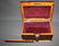 French wood faux book box with hidden entry - 4