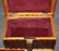 French wood faux book box with hidden entry - 5