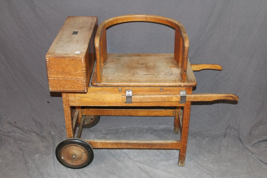 English jockey scale in oak (1 of 3)