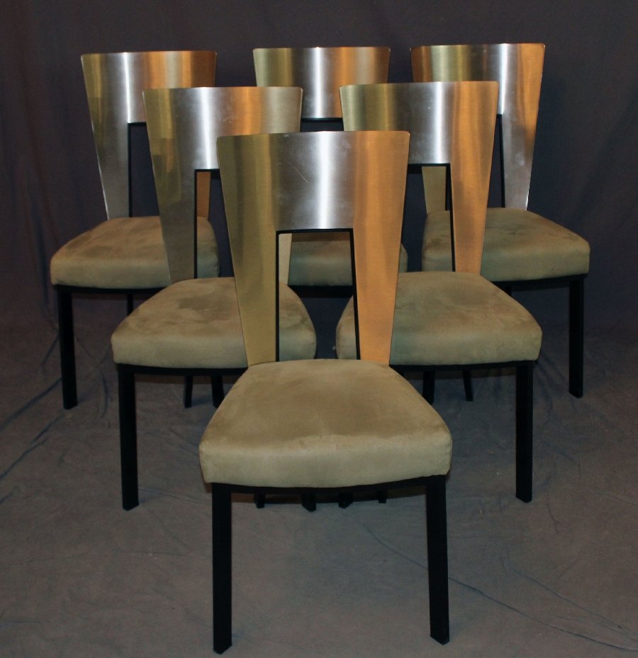 Set of 6 Modern Elite Regal side chairs (1 of 1)