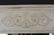 Antique French mirror with raised beaded garland - 2