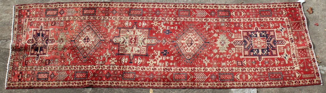 3.8 x 10.10 Persian Karajeh rug (1 of 4)
