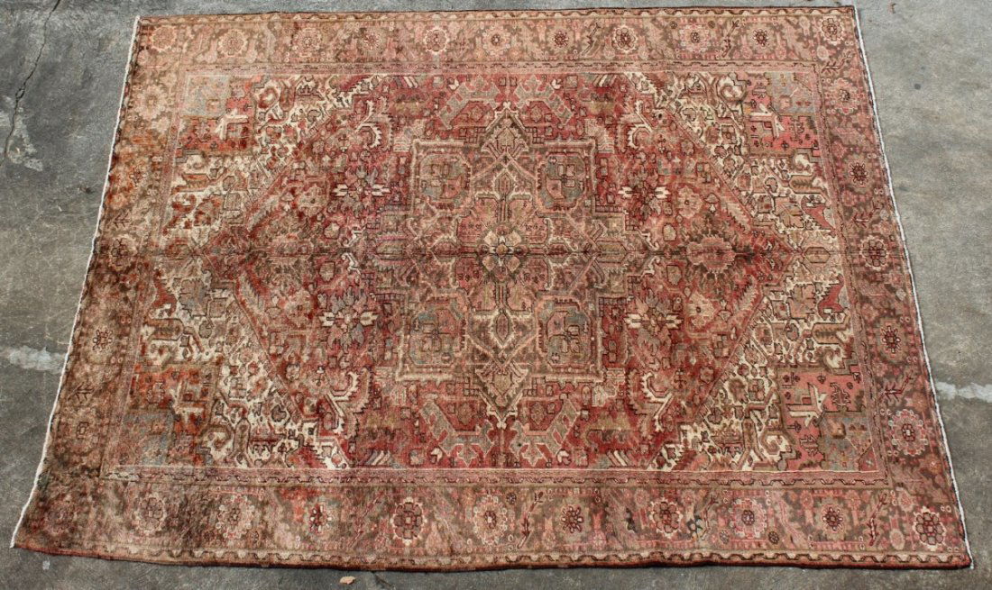 10 x 12.2 Persian Heriz rug (1 of 5)