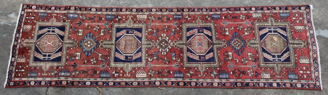 2.10 x 9.2 Persian Karajeh rug (1 of 4)