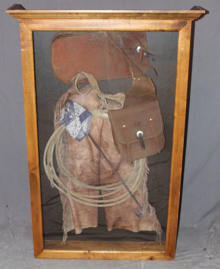 Larged Western themed shadowbox (1 of 4)