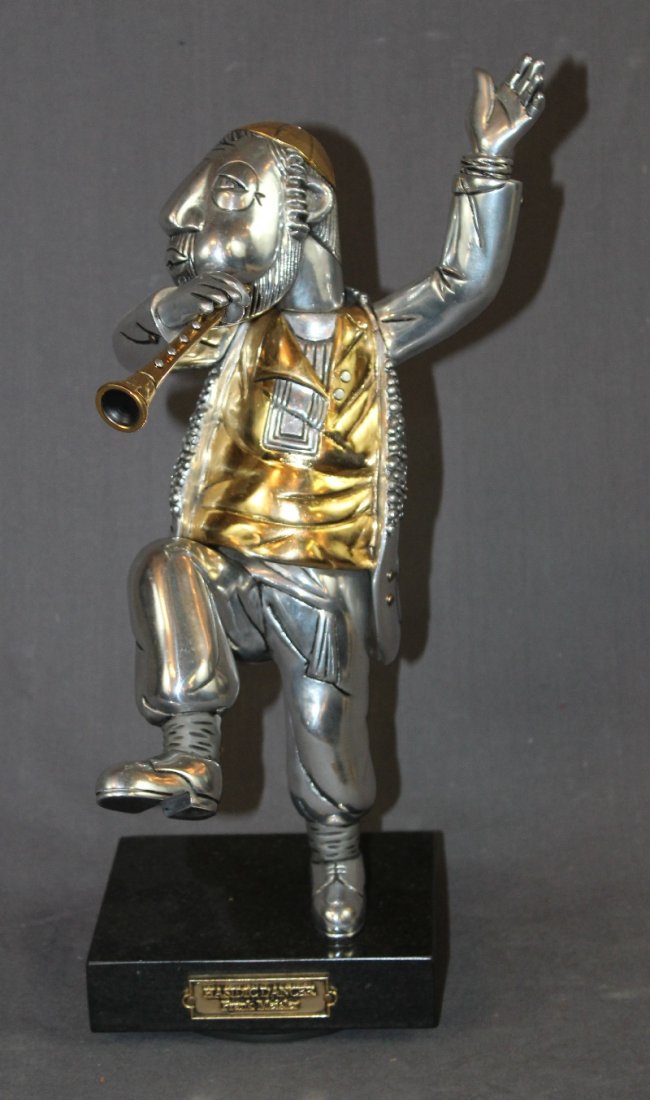 Frank Meisler Hasidic Dancer statue (1 of 6)