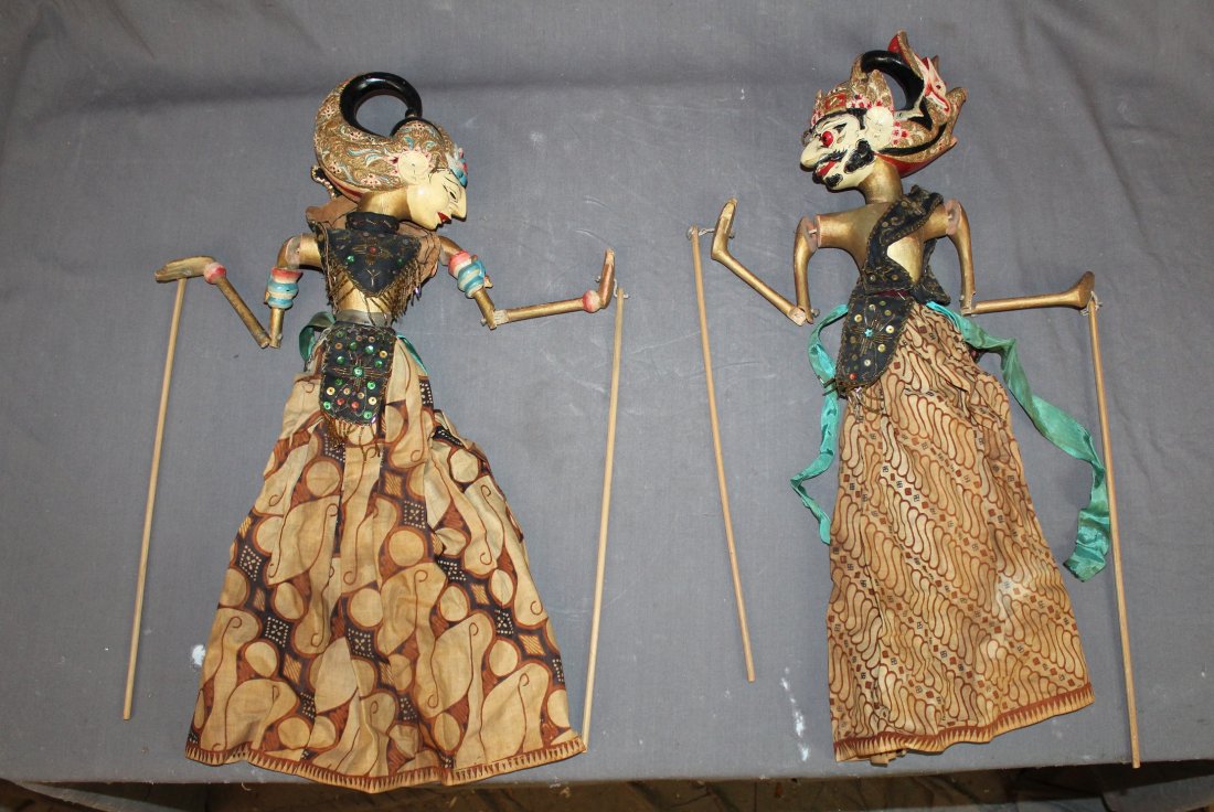 Set of Indonesian puppets (1 of 7)