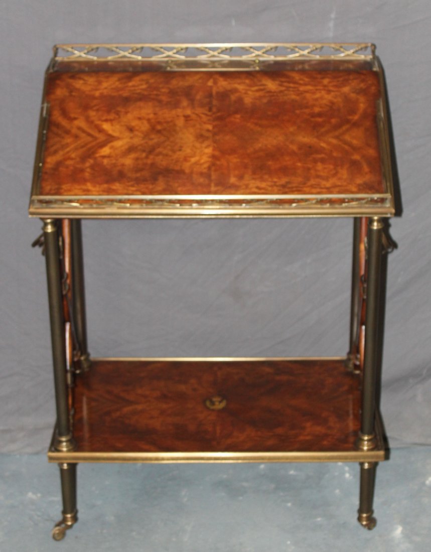 Theodore Alexander Althorp book rest with armory (1 of 6)