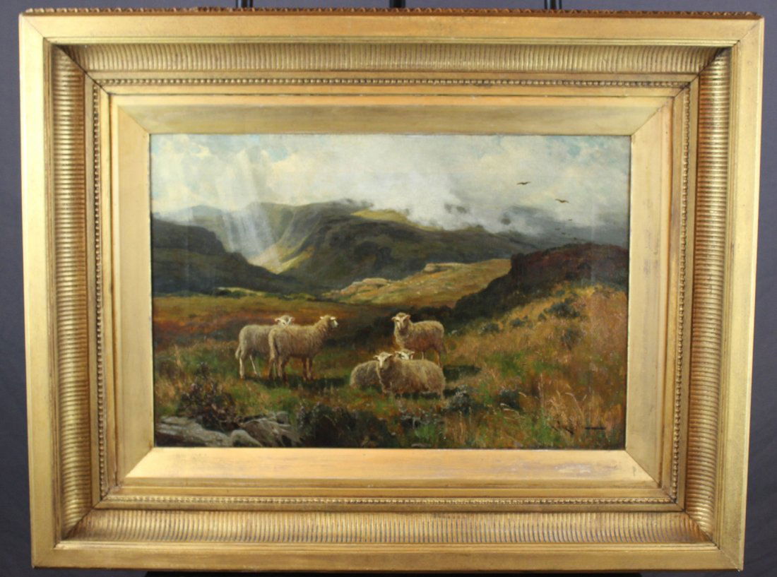 Arthur William Redgate (1860-1906) oil painting (1 of 5)