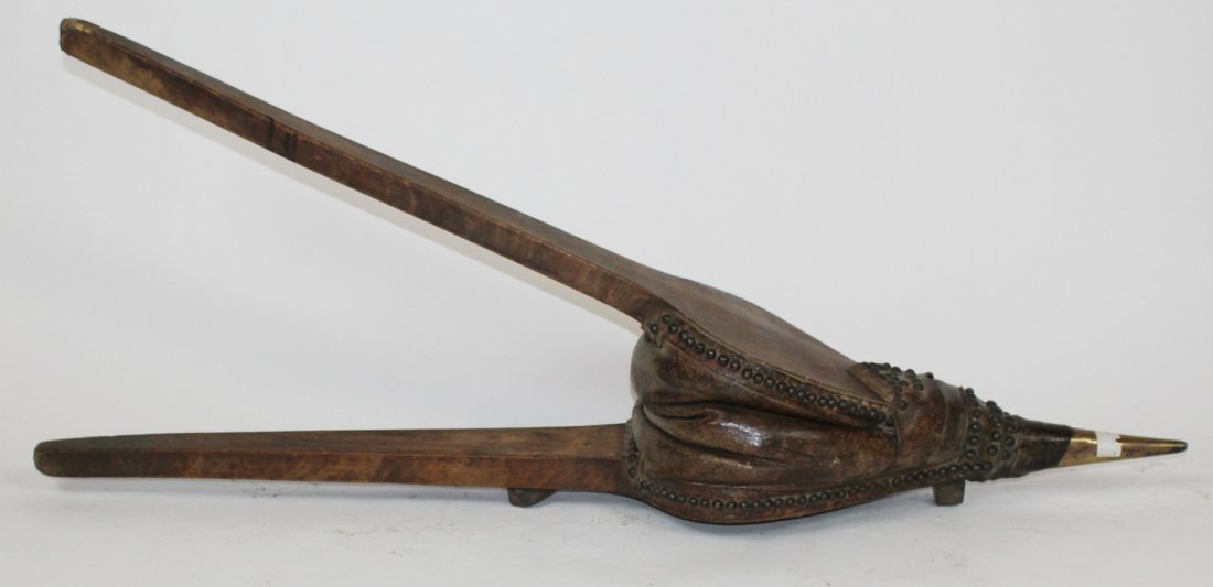 French Provincial fireplace bellows (1 of 4)