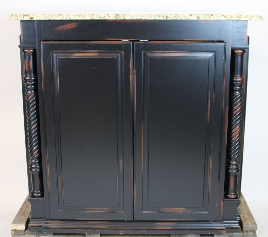 Custom made cabinet with granite top (1 of 5)