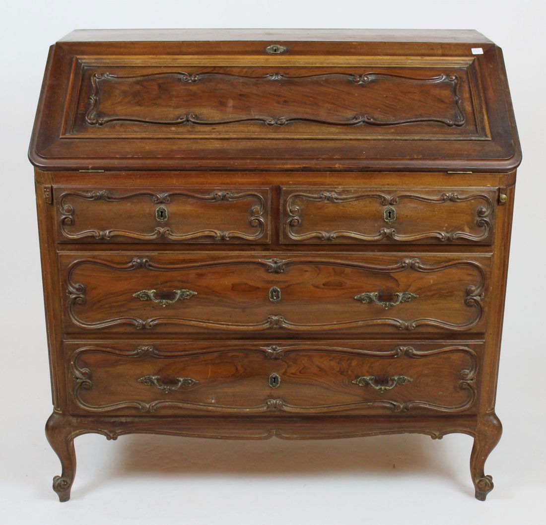 Italian Piedmontese slant front desk (1 of 5)