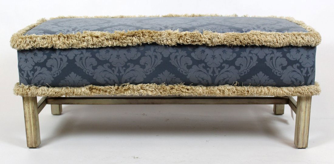 Cottage style upholstered bench (1 of 4)