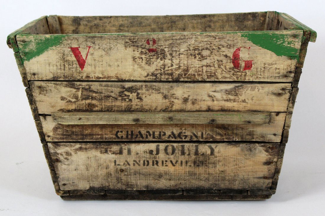 French champagne grape harvest basket (1 of 4)