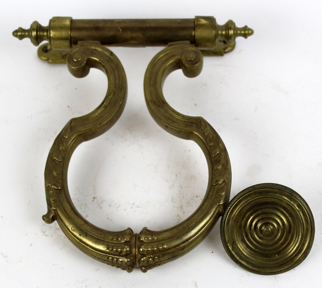French Bronze door knocker (1 of 4)
