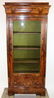 French Louis Philippe single door bookcase