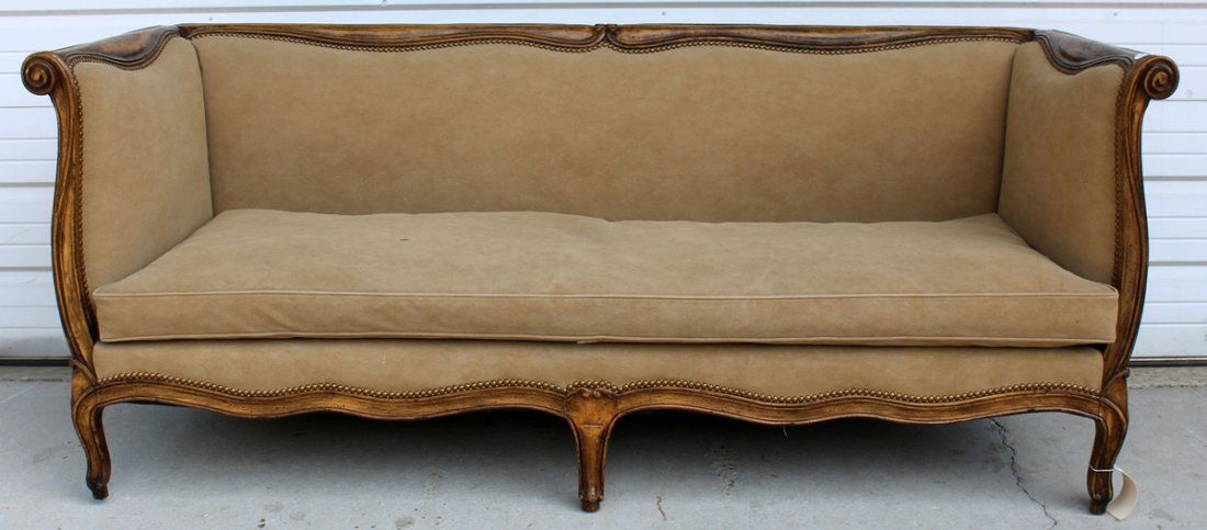 Yale R. Burge French Louis XV Canape sofa (1 of 8)