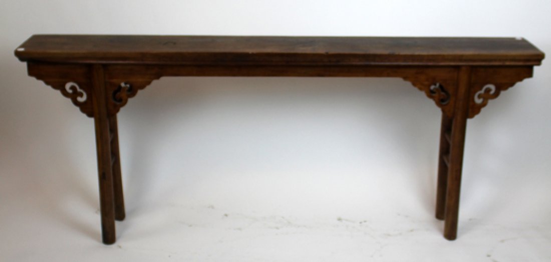 Chinese elm wood altar table (1 of 3)