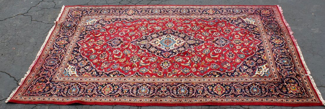 8 x 11.5 Persian Tabriz rug (1 of 2)