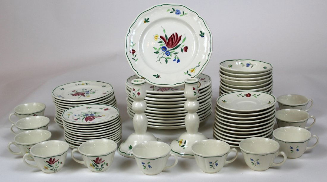 Tulip by Longchamp France faience service (1 of 6)