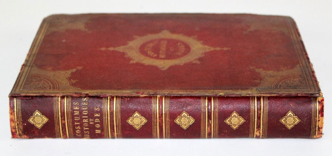 Antique French book Costumes Historiques et Modes (1 of 6)