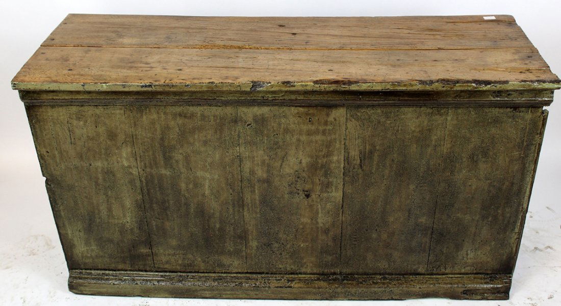 Antique Spanish store counter in pine (1 of 5)