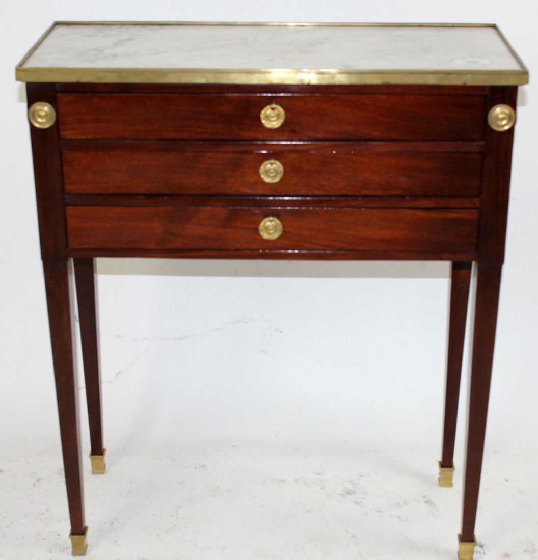 Louis Moreau French Louis XVI commode (1 of 7)