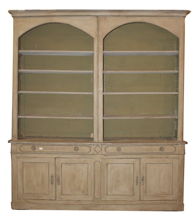 French Louis Philippe painted bookcase (1 of 4)