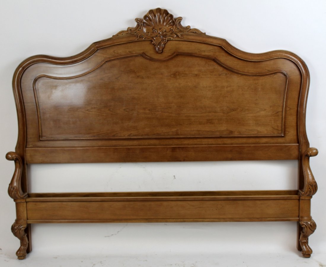 Century Provincial style queen bed (1 of 4)