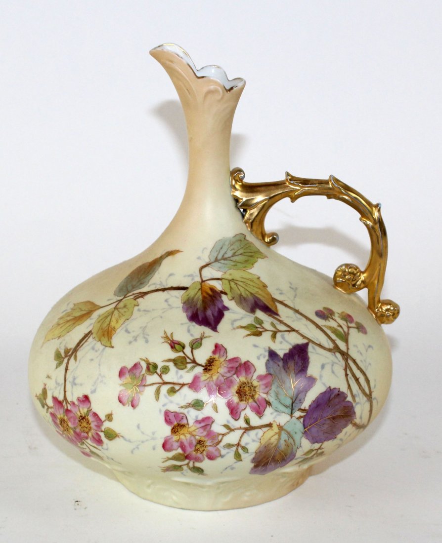 RW Rudolstadt German porcelain ewer (1 of 7)