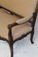 French Regency style walnut sofa - 3