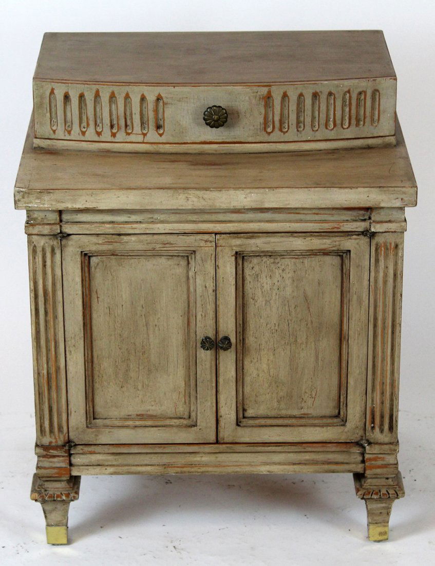 Stepback side table cabinet (1 of 4)