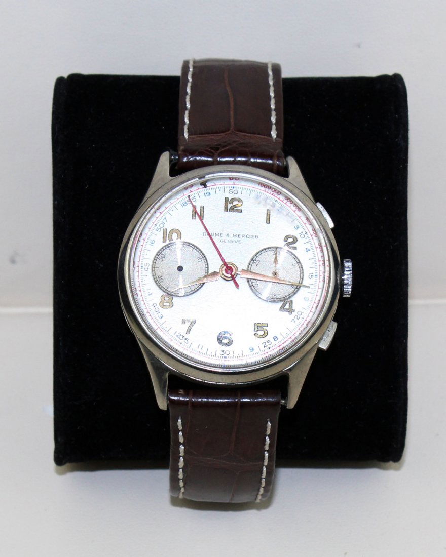 Baume & Mercier vintage men's chronograph watch (1 of 5)