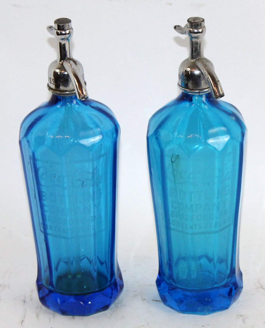 Pair of "Coca-Cola" seltzer bottles (1 of 5)