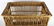 French wicker Boulangerie bread cart - 2