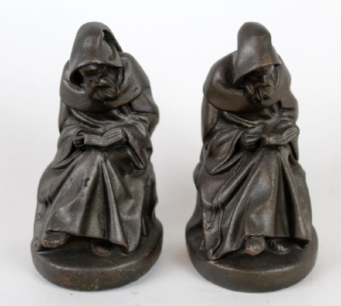 Armor Bronze Co. Reading Monk Bookends (1 of 4)