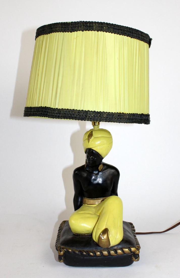 1950's Chalkware genie lamp. (1 of 3)