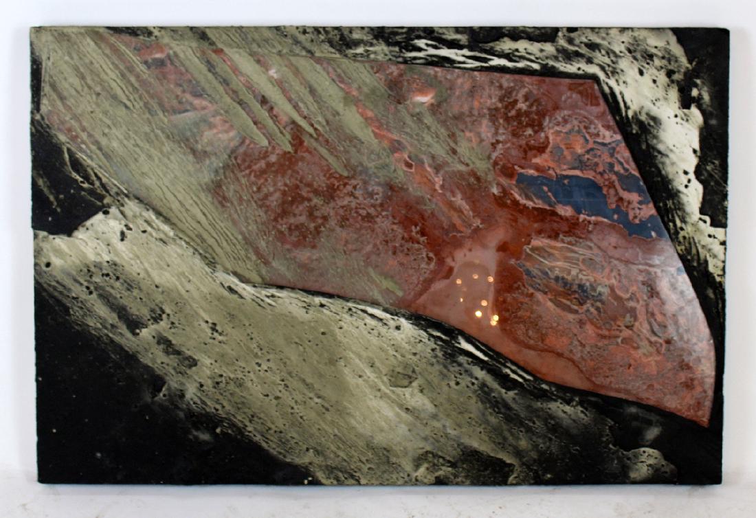 Modern mixed media wall art (1 of 5)