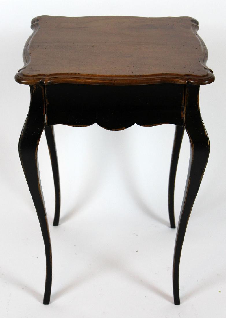 French Provincial style painted side table (1 of 3)