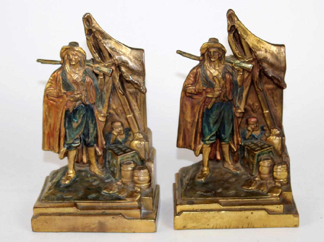Pompeian Bronze Co Pirate Booty bookends (1 of 4)