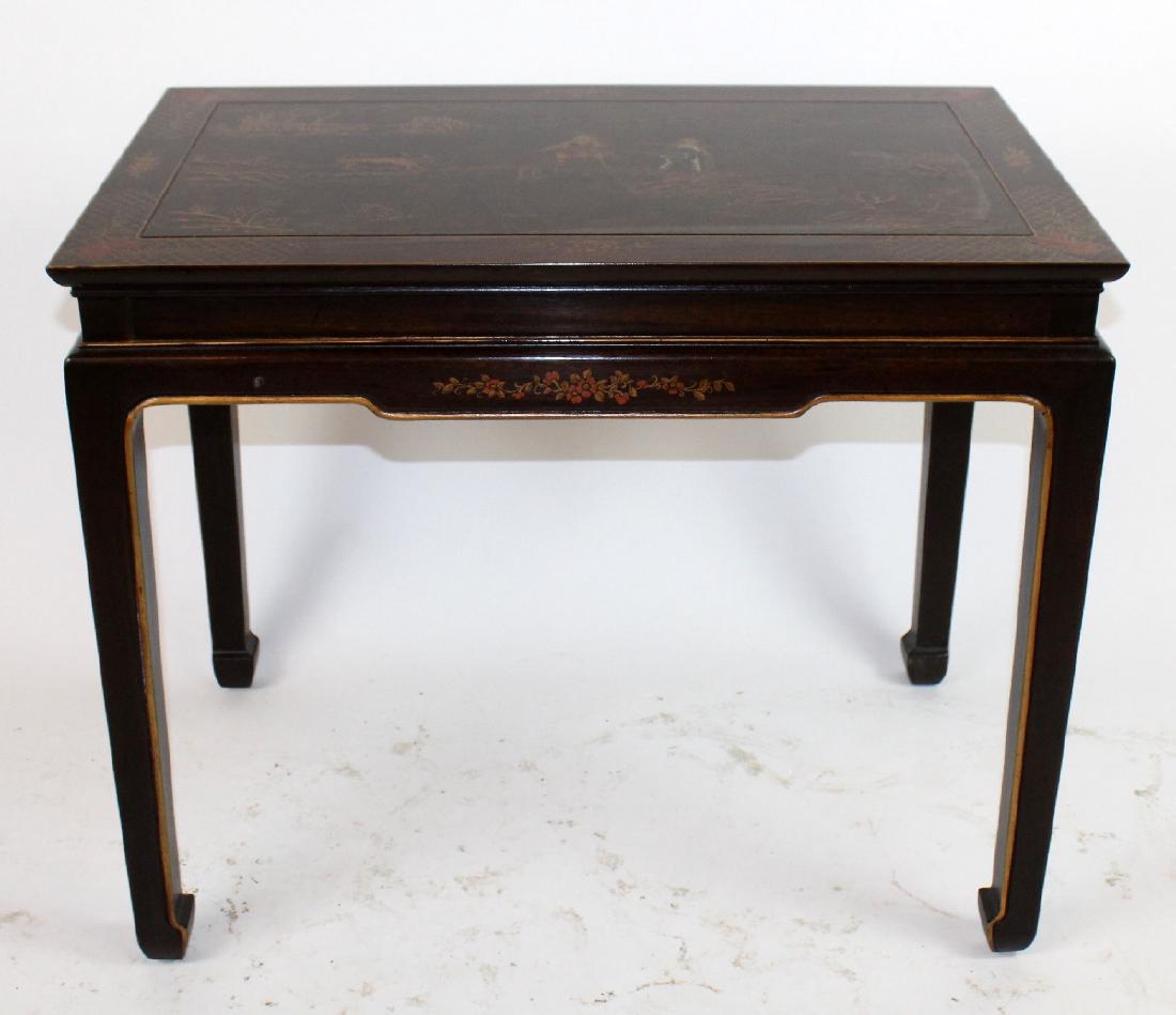 Henredon Chinoiserie side table (1 of 5)