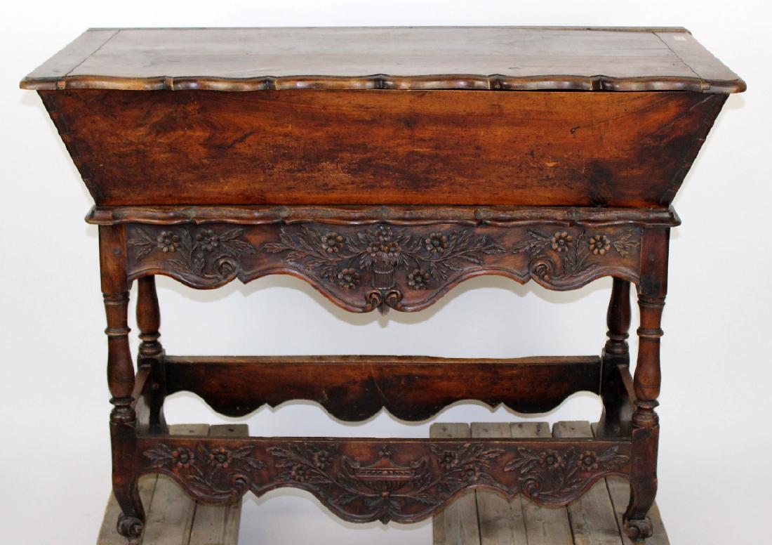 French Provincial petrin in walnut (1 of 7)