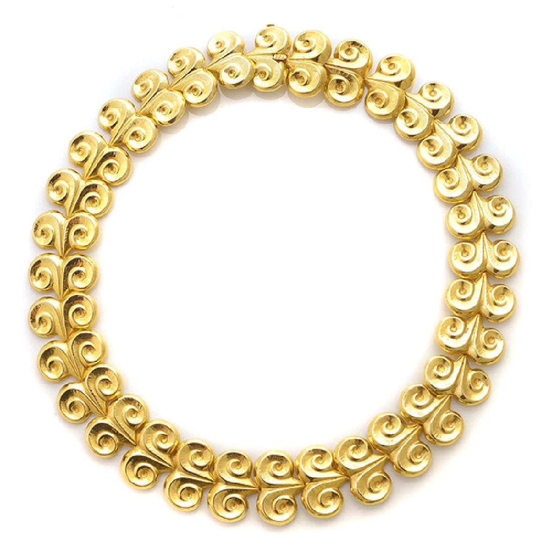 18k Yellow Gold Necklace. (1 of 4)