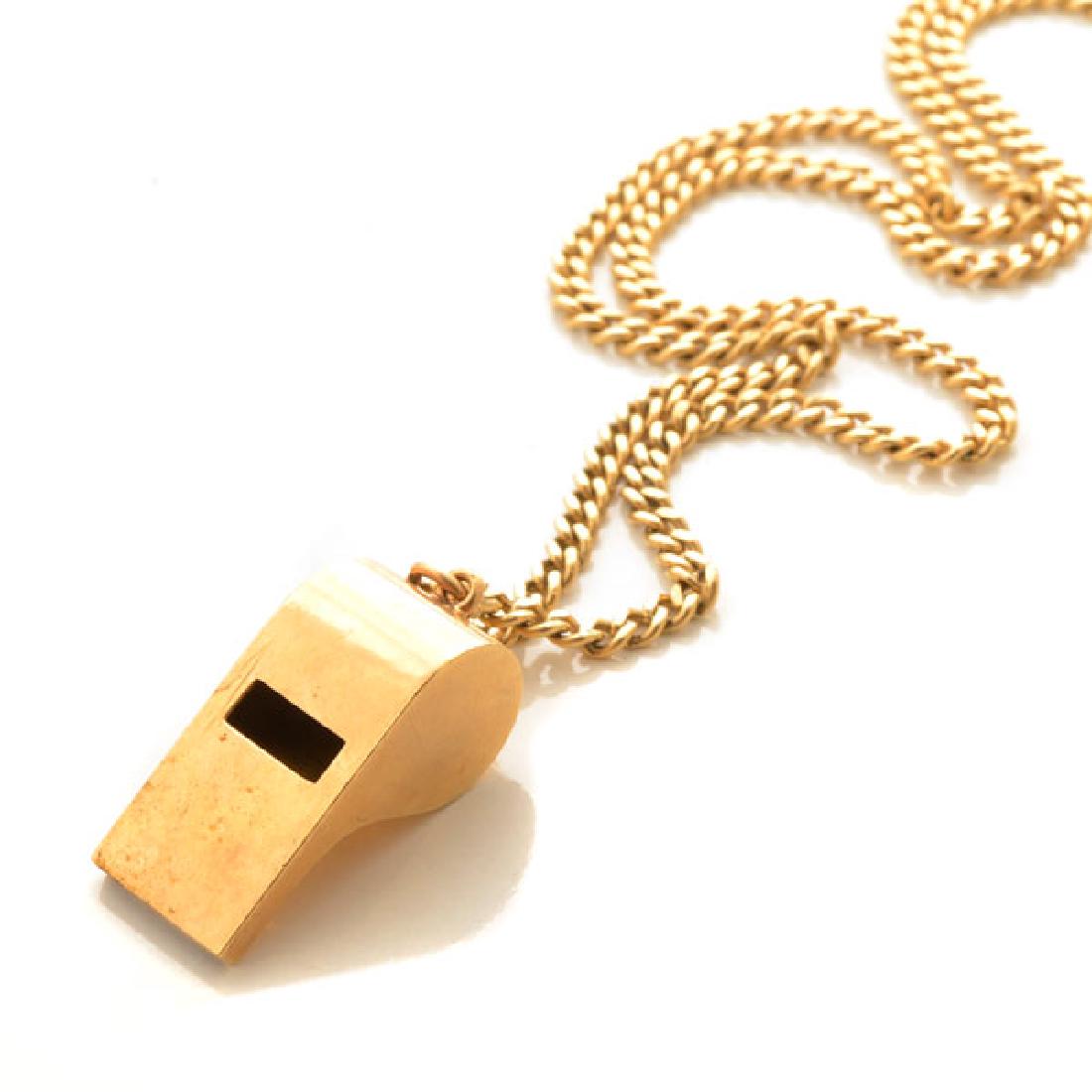 Tiffany hotsell whistle necklace