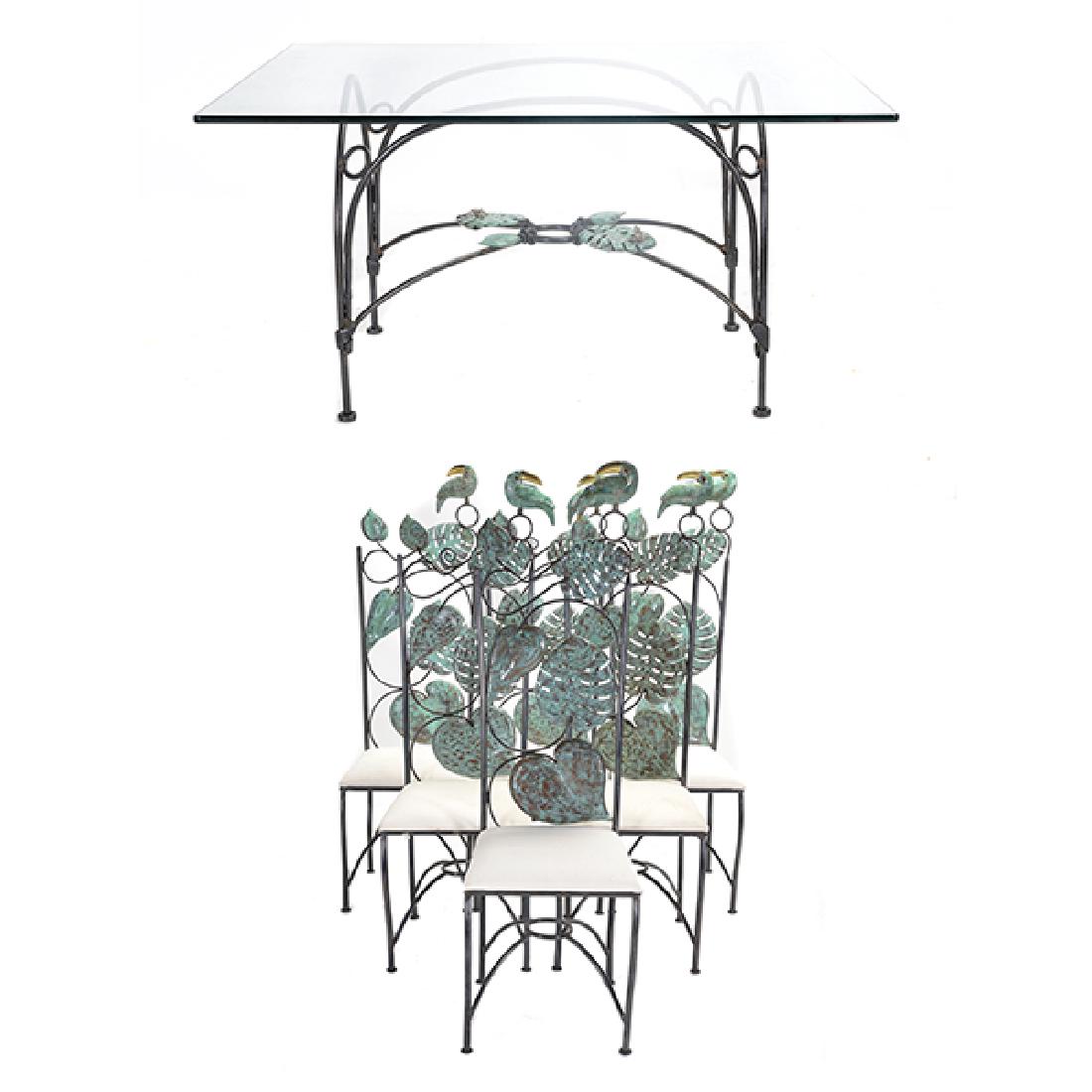 Mexican Los Castillos Mixed Metal and Wrought Iron (1 of 10)