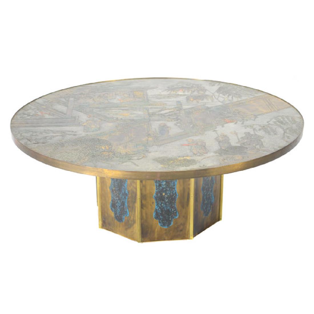 Philip and Kelvin LaVerne Brass Chinoiserie Coffee (1 of 6)