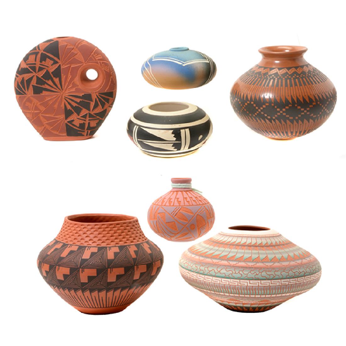 Seven Modern American Indian Vessels (1 of 8)