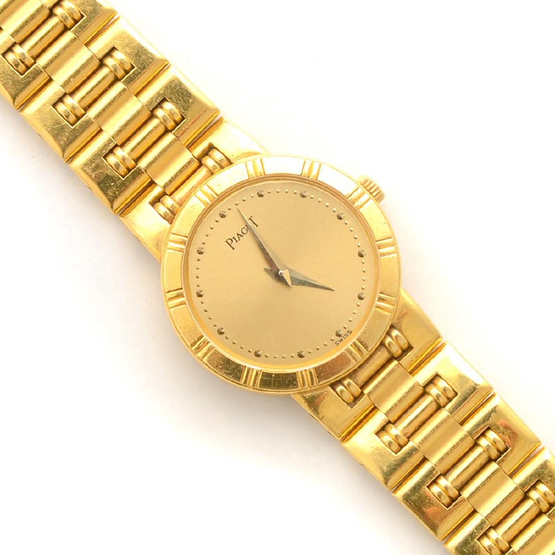 Ladies Piaget "Dancer" 18k Yellow Gold Wristwatch. (1 of 4)