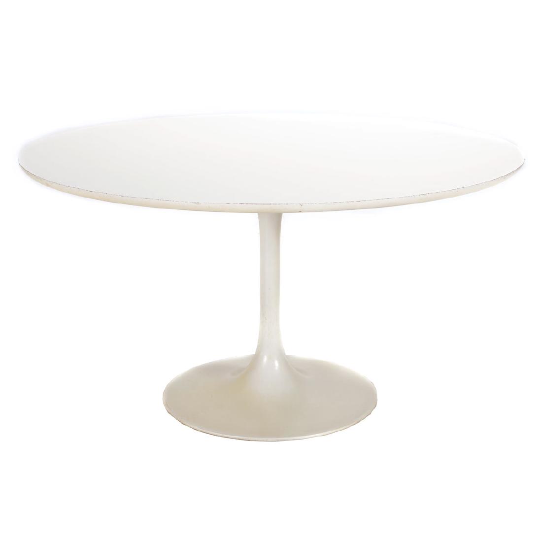 Knoll Tulip Table: Knoll Tulip Table {Height 25 1/2 inches, diameter} Property from the Lion Pub, San FranciscoÃ­s iconic Pacific Heights