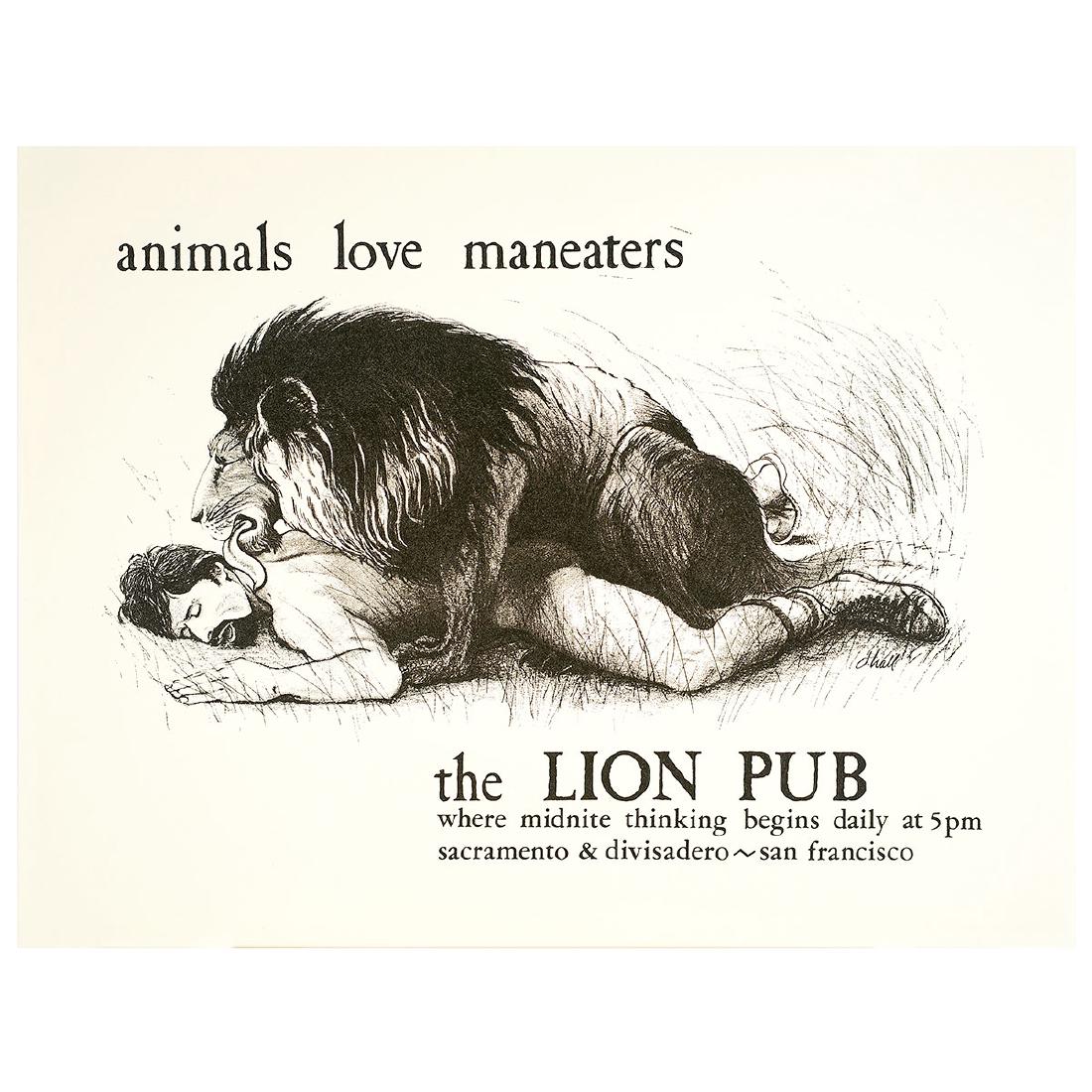Dale Hall 11 The Lion Pub "Animals Love Maneaters" (1 of 4)
